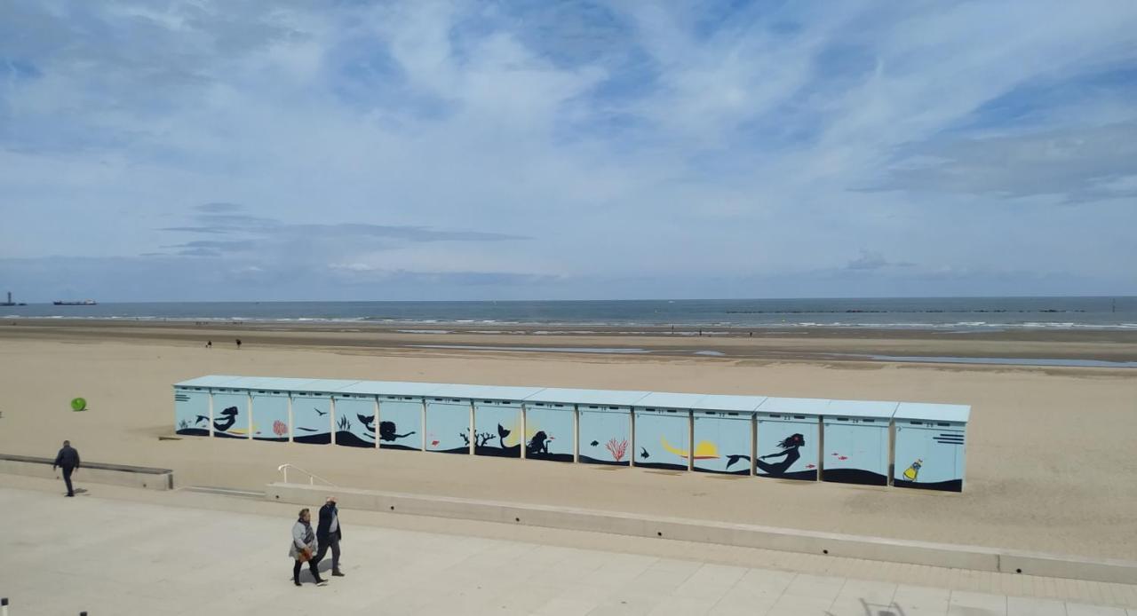 Magnifique Vue Mer Pour Ce T2 Totalement Renove Classe Meuble De Tourisme 3 Etoiles Dunkierka Zewnętrze zdjęcie
